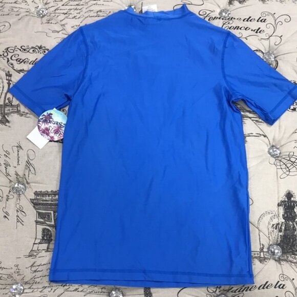 Skechers Boy's Shark Graphic Short Sleeve Rashguard - Picture 5 of 5